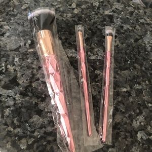 Rose Gold Makeup Brush Set